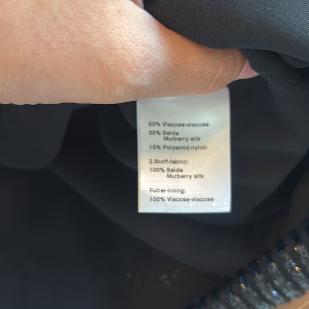 Akris Black Cocktail Dress - Picture 7 of 9